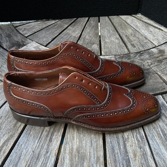 Bostonian USA brown wingtip 10 B/AA main image 8